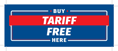 Tariff Free | Banner - Patriotic